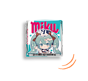 チロルチョコ〈みっくみくみるくミント〉