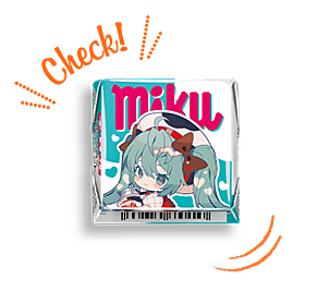 チロルチョコ〈みっくみくみるくミント〉