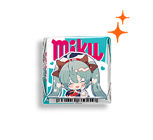 チロルチョコ〈みっくみくみるくミント〉