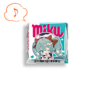 チロルチョコ〈みっくみくみるくミント〉