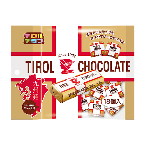チロルチョコ〈ミルクヌガーパック〉