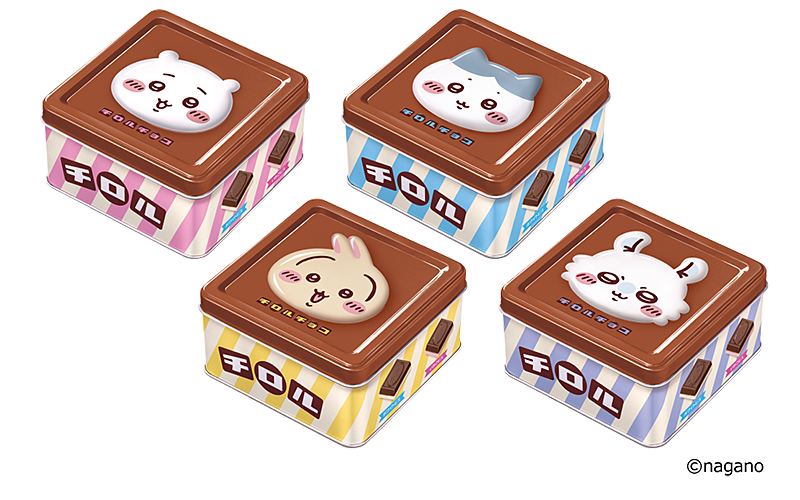 ちいかわチロルチョコ缶