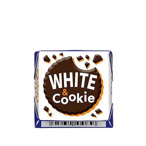 チロルチョコ〈ホワイト&クッキー〉